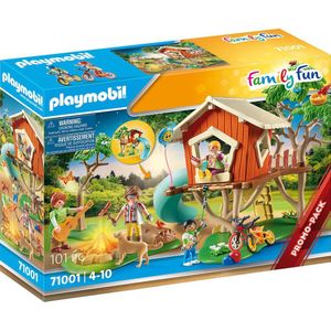 PLAYMOBIL Family Fun Avonturen boomhut met glijbaan - 71001