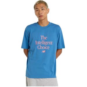 New Balance Intelligent Choice Relaxed T-shirt Met Korte Mouwen