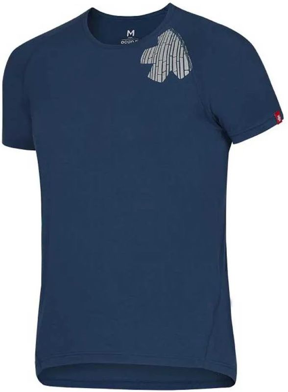 T-shirt - Zwart - Bamboevezel - Slim Fit - 4-weg Stretch - Snel Drogen