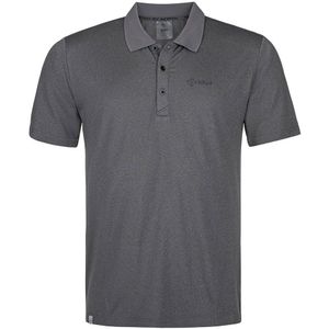Kilpi Collar Short Sleeve T-shirt Zwart XS Man