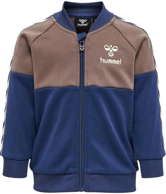 Hummel - OLEK ZIP JACKET - Trainingsjack - Biologisch Katoen - Voor Babyjongens