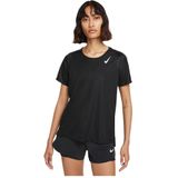 Nike Dri Fit Race Short Sleeve T-shirt Zwart XS Vrouw