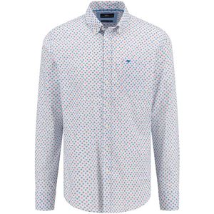 Fynch Hatton Colorful Combi Prints Overhemd Met Lange Mouwen