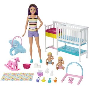Barbie Skipper Babysitters Inc Nap N Nurture Nursery Doll Veelkleurig