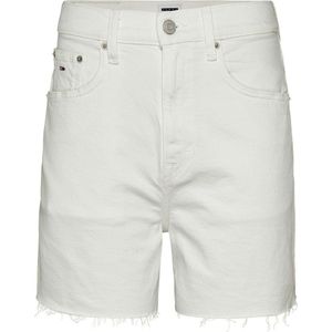 Tommy Jeans Mom Uh Bh6192 Denim Shorts Wit 26 Vrouw