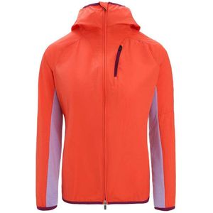 Icebreaker Shell+™ Cotton Windbreaker Jacket Oranje L Vrouw