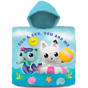 Gabby's Dollhouse - Poncho - 60 x 120 cm