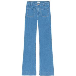 Wrangler W233db Flare Fit Jeans Blauw 32 / 32 Vrouw