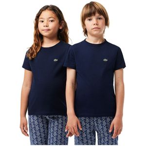Lacoste Tj1122-00 Short Sleeve T-shirt Blauw 6 Years Jongen