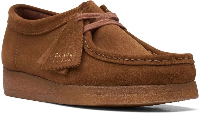 Clarks - Wallabee - Suède Schoen - Cola
