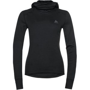 Odlo Active Warm Eco Long Sleeve Base Layer With Facemask Zwart M Vrouw