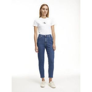 Calvin Klein Jeans Mom Fit Jeans Blauw 25 Vrouw
