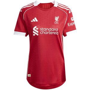 Adidas - Liverpool FC 25/26 - Authentic Thuis Dames T-shirt - Korte Mouwen