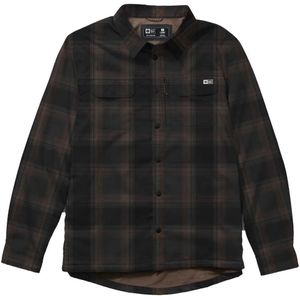 Salty Crew Fathom Tech Shacket Overhemd Met Lange Mouwen