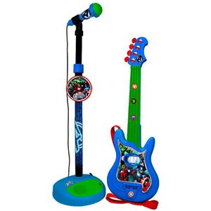 Reig Musicales Guitar And Micro Avengers Set Transparant