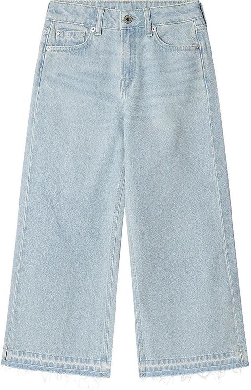 Pepe Jeansvoor meisjes. PG201703PR4 Jeans met wijde pijpen Hw Undone blauw (10años= 140cm), Casual, Katoen, Denim, kinderkleding