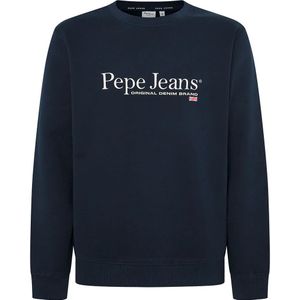 Pepe Jeans - SEAN - Sweatshirt - Blauw - Katoen