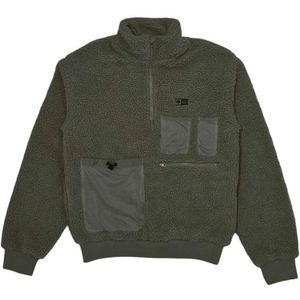 Salty Crew Frost Sherpa Fleece Met Halve Rits