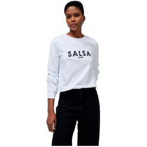 Salsa Jeans Embroidered Branding Sweatshirt