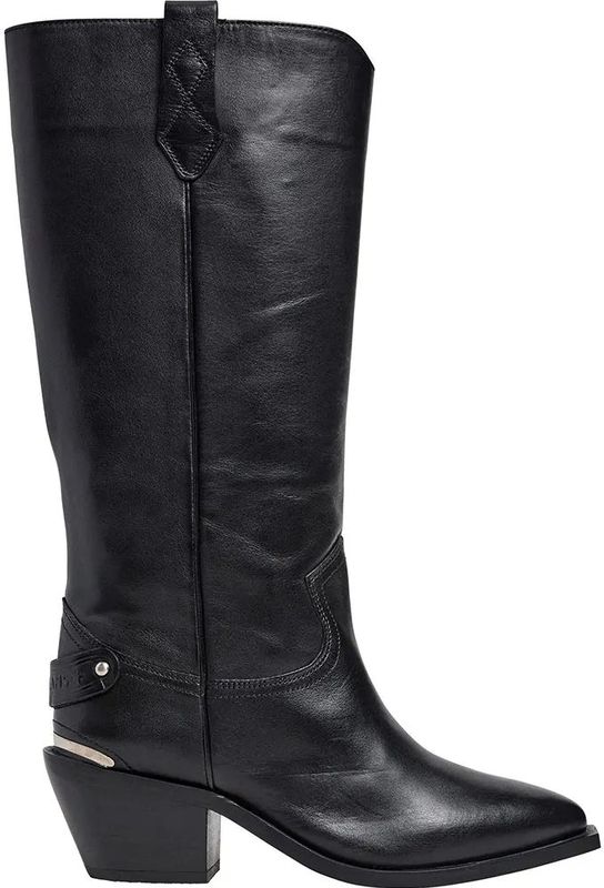 Pepe Jeans - April - Leren Haklaarzen - Neutral