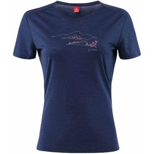 Loeffler Country Merino-tencel T-shirt Met Korte Mouwen