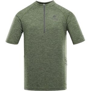 Alpine Pro Geret 2 Half Rits T-shirt Met Korte Mouwen