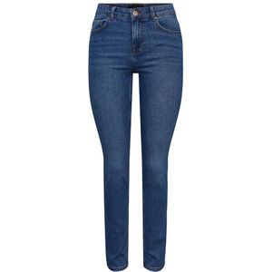Pieces Nunna Mb105 Slim Fit Jeans Blauw 25 / 32 Vrouw