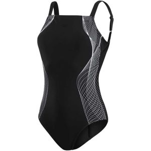 Speedo Crystallux Printed Shaping Shape Comprex Zwemkleding