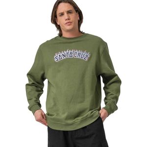Santa Cruz Burnt Collegiate Crew Sweatshirt
