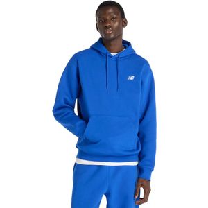 New Balance - Hoodie Small Logo - Blauw - Heren