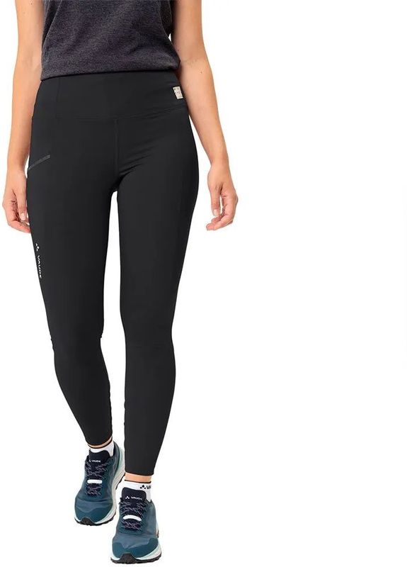 Essential - Dameslegging - Zwart - Gerecycled Polyester - Hoge Tailleband