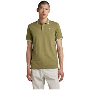 G-star Dunda Slim Stripe Korte Mouw Poloshirt