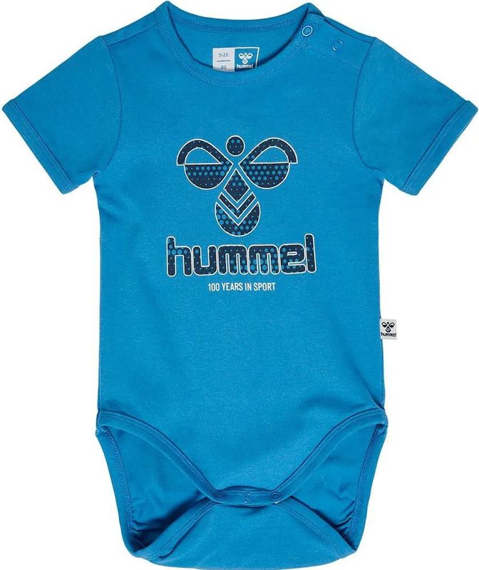 Hummel Romper s/s - hmlAzur - Rivieroever - Hummel - 56 - Romper S/S