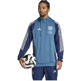 Adidas - Arsenal Track Hoodie - Blauw - 100% Gerecycled Polyester