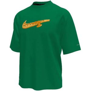 Nike Swim Swoosh Waffle T-shirt Met Korte Mouwen
