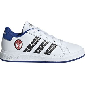 Adidas Grand Court Spider-man Shoes Wit EU 34