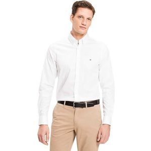 Tommy Hilfiger Core Stretch Slim Poplin Overhemd Met Lange Mouwen