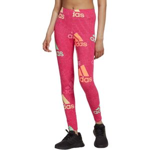 Adidas Essentials Multi-colored Logo Leggings Roze S Vrouw