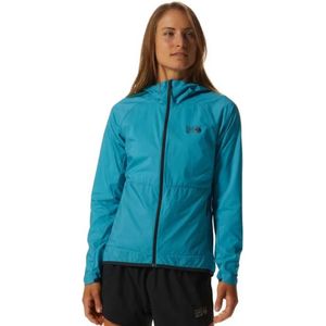 Mountain Hardwear - New Kor Airshell - Hoodie - Blauw - Pertex Quantum Air™ 20D Stretch Ripstop