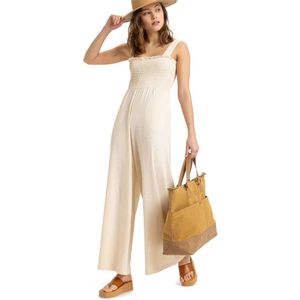 Even Langs - Jumpsuit - Zwart - Polyester Viscose Elastaan