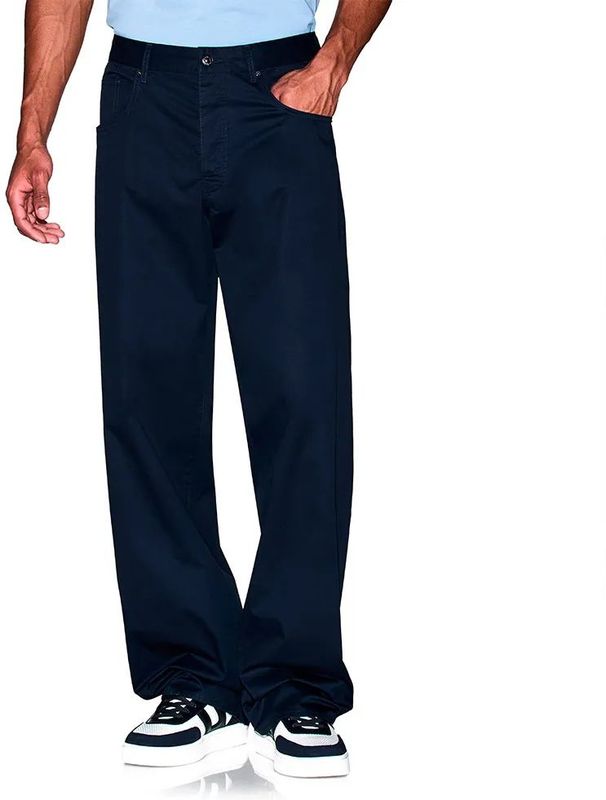 A|X Armani Exchange - XM000076AF11882UB101 - Broek - Marineblauw - 5 Zakken - Casual