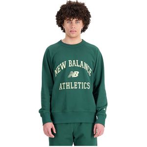 New Balance Athletics Varsity Sweatshirt Groen M Man