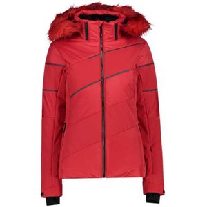 Cmp Zip Hood 31w0276f Jacket Rood 2XL Vrouw