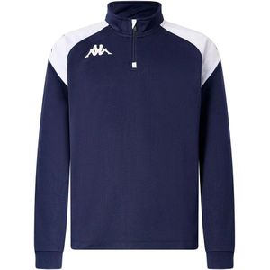 Kappa Lovato Sweatshirt Met Halve Rits