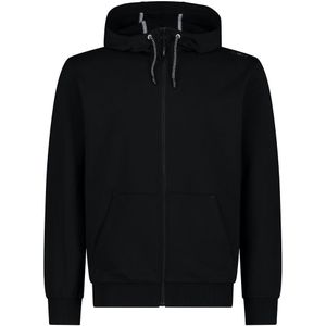Cmp 31d4317 Full Zip Sweatshirt Zwart XL Man