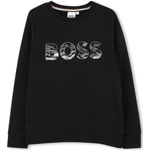 Hugo Boss Junior - Sweater - Zwart