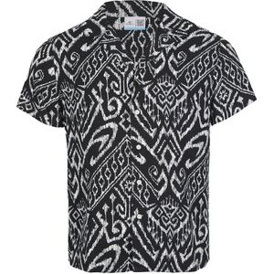 O´neill Print Short Sleeve Shirt Zwart XL Man