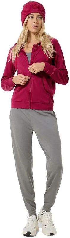 Super.natural - W EVERYDAY ZIP HOODIE - Dames Sweatshirt - Met Rits