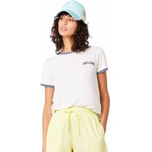 Rip Curl Ringer Neon T-shirt Met Korte Mouwen