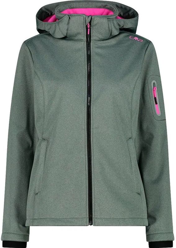 CMP - Dames Soft Melange - Softshell Jack